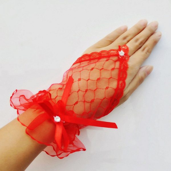fingerless wedding gloves